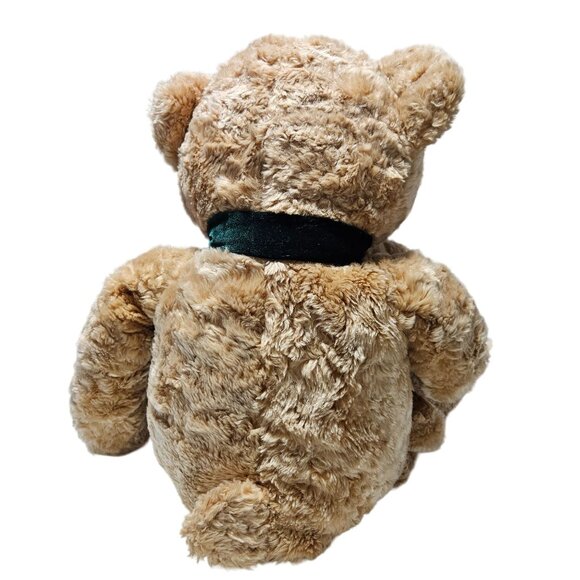 Vintage 2000 Chosun International Teddy Bear with Baby 25 inch Plush Green Bow - Picture 6 of 12